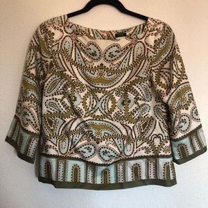 J Crew silk top